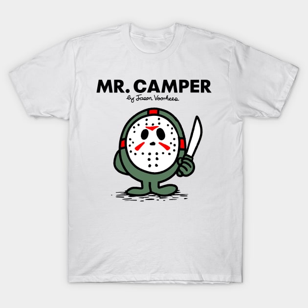 Mr. Camper T-Shirt by ClayGrahamArt